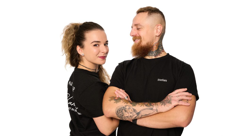 Professional portrait photographer in Bucharest studio