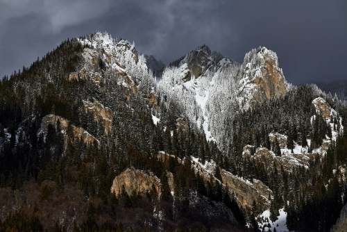 red mountains romania