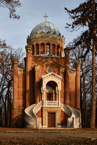 church of stirbei domain in romania